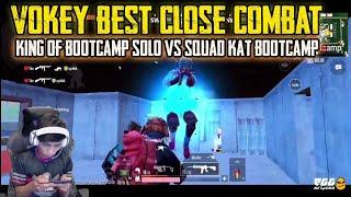 Vokey Best Close Combat | King Of Bootcamp Solo vs Squad | 3 Jari No Gyro | PUBG MOBILE