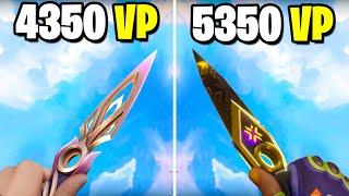 Mystbloom Kunai vs Champions Kunai  | VALORANT Before You Buy