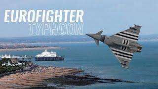 Eurofighter Pilot Pushes Limits with Insane G-Turns Over the Sea