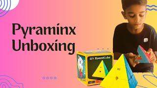 unboxing of pyraminx cube  | Abdullah technical