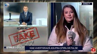 Stirile Kanal D - MAE avertizeaza asupra stirilor false! | Editie de seara