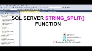 String Split in SQL Server