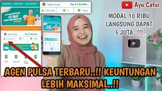 BARU DOWNLOAD UDAH DAPAT 5 JUTA..!! REKOMENDASI APLIKASI AGEN JUALAN PULSA TERMURAH DAN TERLENGKAP