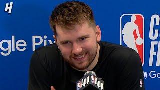 Luka Doncic Reacts to his GAME WINNER, Full Postgame Interview