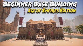 Beginner Base Building | Age of Empires Edition | CONAN EXILES