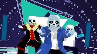 MMD swalla (undertale)  (SANS UT and FELL SANS and SWAP SANS)