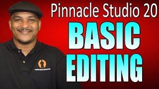 Pinnacle Studio 20 Ultimate | Basic Editing Beginners Tutorial