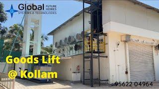 Industrial Goods Lift installed at Hycount Pipe Factory by Global Future Homes | 9562204964