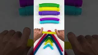 Natural Color Odd-ASMR POP tube#diy #satisfyingvideos#relaxing #creative #oddasmr #insideout #colors