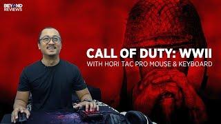 CALL OF DUTY: WWII with HORI TAC PRO MOUSE & KEYBOARD