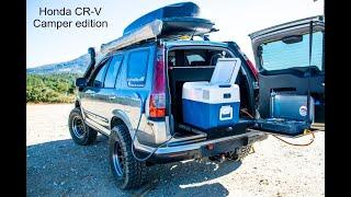 Honda CR-V modified - Camper edition