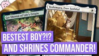 Bestest Boy?!? Shrines Commander! | Yoshimaru l Life's Origin | Kamigawa Neon Dynasty Spoilers | MTG