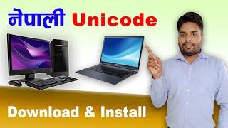 How to download and Install Nepali Unicode Romanized in Computer or Laptop | Angels Technology