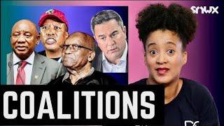 Reacting to coalitions talks | ANC vs DA vs MK Party vs EFF vs IFP