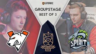 Virtus.Pro vs Team Spirit Game 1 (BO3) | WePlay! Pushka League Season 1 Groupstage