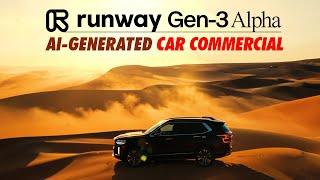 AI Generated Car Commercial / Runway Gen 3 / LINCOLN Spec Ad