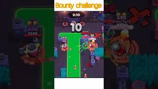 bounty challenge in brawl stars #brawlstars #shorts #supercell #bounty