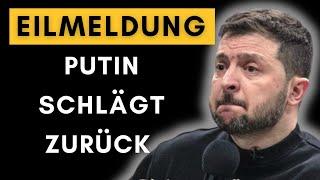 Selenskyj: „Moskau hat schwere Gegenoffensive in Kursk gestartet“