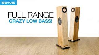 Building a Full Range Tower / Floor Stander Speaker - by SoundBlab