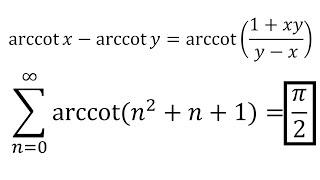 Problems Plus 8: Trigonometric Formula and Sum of Series Involving Inverse Cotangent