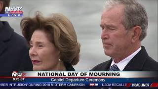 FULL HONOR: President George H.W. Bush Capitol Departure Ceremony