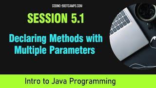 Java for Beginners: Session 5.1 - Declaring Methods with Multiple Parameters