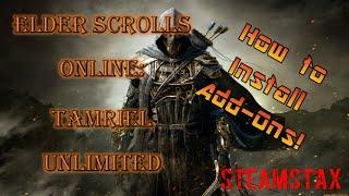 ESO - How to Install Add-Ons (Easiest Method!)