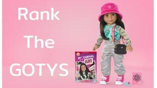 RANKING ALL OF THE GIRL OF THE YEAR DOLLS (AMERICAN GIRL)