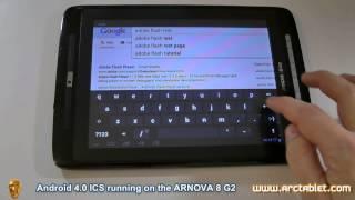 Arnova 8 G2 Android 4.0 ICS firmware with Google Play and full root