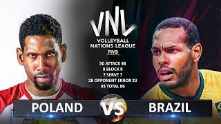 Poland vs Brazil - Quarter Finals | Men's VNL 2024