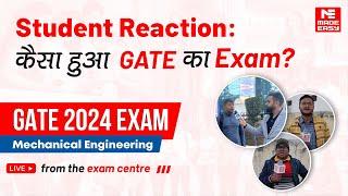 GATE 2024 Exam Review | How was the GATE 2024 Exam? | Mechanical Engg. | ME | MADE EASY