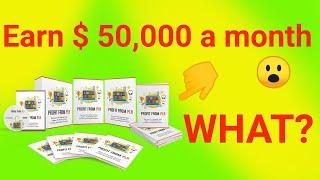 PROFIT FROM PLR - Review  BONUS  What Profit From PLR?