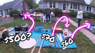 This yard sale kept getting better!