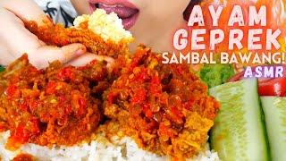 ASMR AYAM GEPREK SAMBEL BAWANG SUPER HOT! | ASMR INDONESIA | NO TALKING