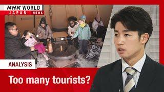 Analysis: Is Japan’s tourism boom leading to an over-tourism bust?ーNHK WORLD-JAPAN NEWS