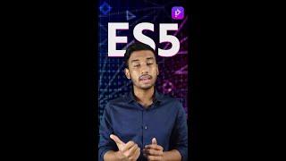 Difference between the ES6 and ES5