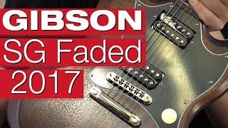 GIBSON SG Faded T 2017 (die klassische SG im Test)