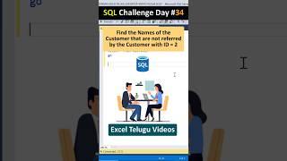 SQL Challenge Day #34 In Telugu | SQL Interview Question తెలుగులో #sql