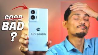 Moto Edge 50 Fusion Review after 6 Days - These 3 Problems Irritated You! 