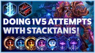 Artanis Purifier Beam - DOING THE 1v5 ATTEMPTS WITH STACKTANIS! - B2GM Season 3 2024