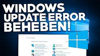 Windows: UPDATE Error/Fehler BEHEBEN! | Problemlösung | Deutsch | 2022