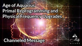 Age of Aquarius Primal Reprogramming and Physical Frequency Upgrades ~ Channeled Message