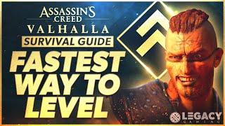 Level Up Fast! The Secret To Reaching Max Power Level | Assassins Creed Valhalla Survival Guide