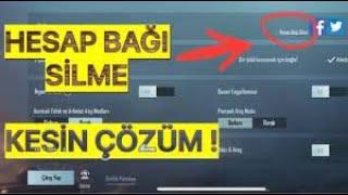 Pubg Mobile Facebook-Twitter ve Play Oyunlar Hesap Bagalantısı Nasıl Kaldırılır ! '' GÜNCEL 2021 ''