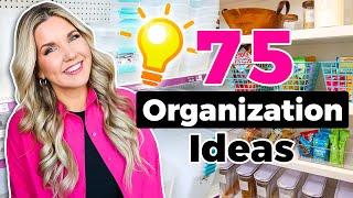 Watch me organize my entire house...all the motivation you need!