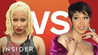 Why Cardi B And Nicki Minaj Are Fighting