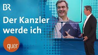 Markus Söder und Friedrich Merz: Wer wird Kanzlerkandidat der Union | quer vom BR