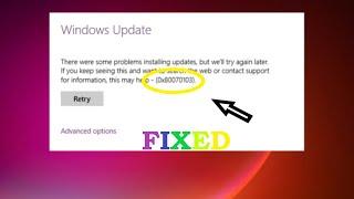 How to fix Windows update error code 0x80070103 in windows 11 Fix!