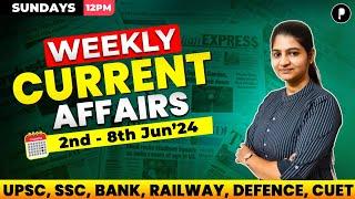 Weekly Current Affairs 2024 | Jun 2024 Week 1 | Parcham Classes Current Affairs #parcham