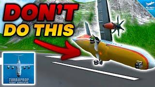 DON'T DO THIS When Your Plane CRASHES - Turboprop Flight Simulator Meme